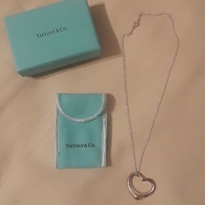 Tiffany's open heart necklace